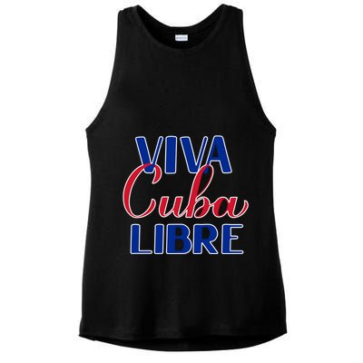 Viva Cuba Libre Ladies PosiCharge Tri-Blend Wicking Tank