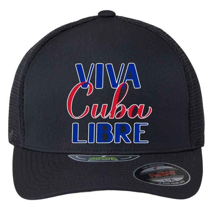 Viva Cuba Libre Flexfit Unipanel Trucker Cap