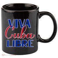 Viva Cuba Libre 11oz C Handle Ceramic Mug