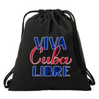Viva Cuba Libre Drawstring Bag