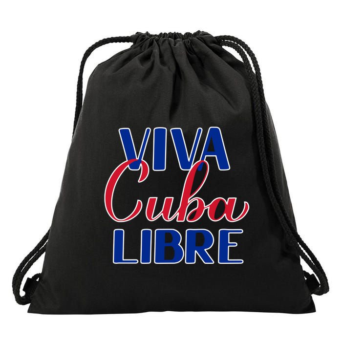 Viva Cuba Libre Drawstring Bag