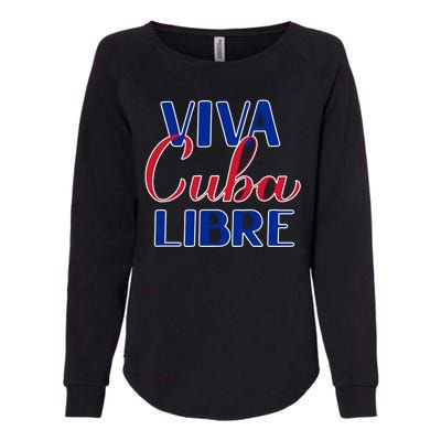 Viva Cuba Libre Womens California Wash Sweatshirt