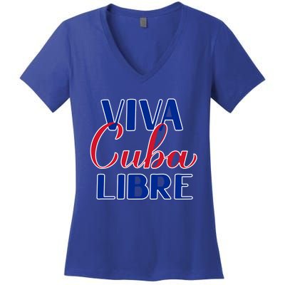 Viva Cuba Libre Women's V-Neck T-Shirt