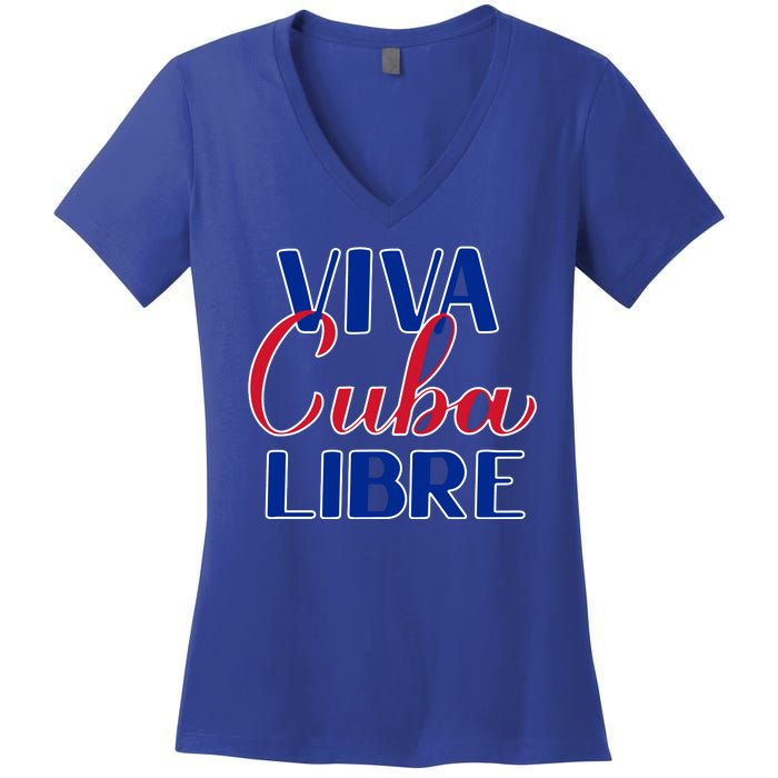 Viva Cuba Libre Women's V-Neck T-Shirt