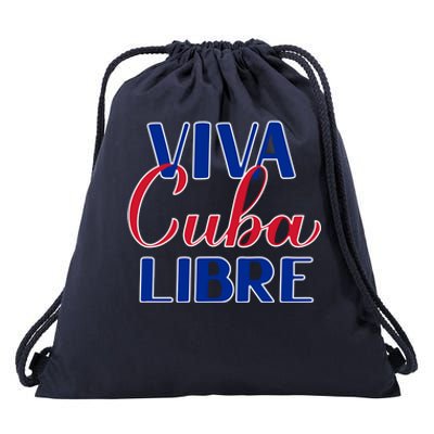 Viva Cuba Libre Drawstring Bag