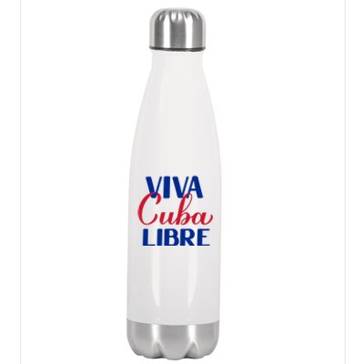 Viva Cuba Libre Stainless Steel Insulated Water Bottle