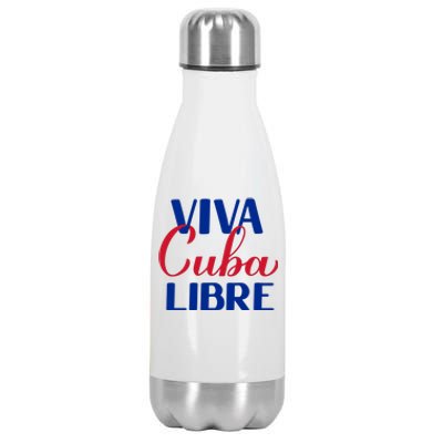 Viva Cuba Libre Stainless Steel Insulated Water Bottle