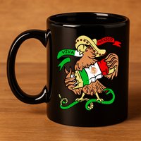 Viva Mexico 11oz C Handle Ceramic Mug