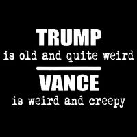 Vance Is Weird Creepy Trump Is Old And Quite Weird Wool Snapback Cap