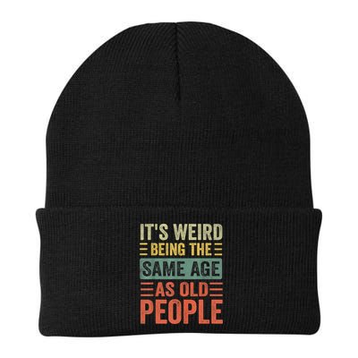 Vintage It's Weird Shirts For Men Women Funny Sarcasm Quote Beanie