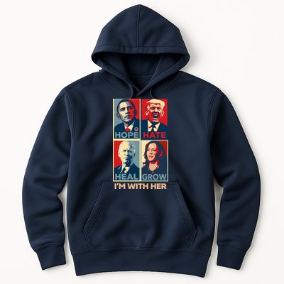 Vintage Im With Her Vote Kamala Harris 2024 Hoodie