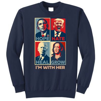 Vintage Im With Her Vote Kamala Harris 2024 Sweatshirt