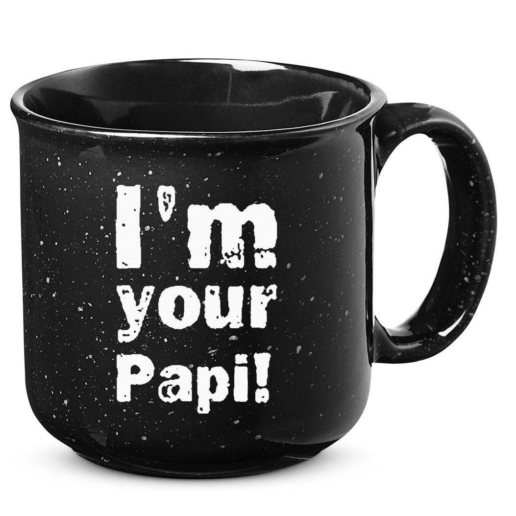 Vintage IM Your Papi 15oz Campfire Ceramic Mug