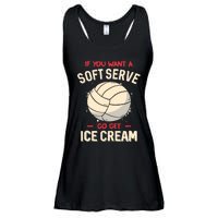 Volleyball If You Want A Soft Serve Go Get Ice Cream Ladies Essential Flowy Tank