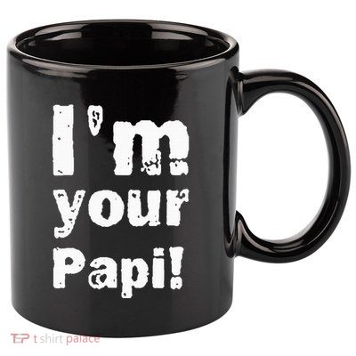 Vintage IM Your Papi 11oz C Handle Ceramic Mug