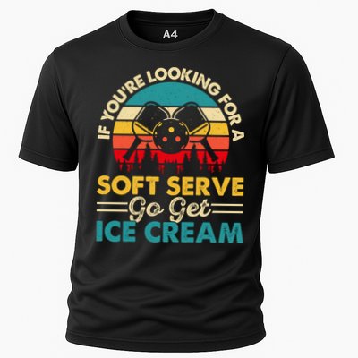 Vintage If You Looking For A Soft Serve Pickleball Gift Performance Shirt