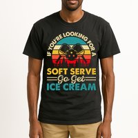 Vintage If You Looking For A Soft Serve Pickleball Gift Tall T-Shirt