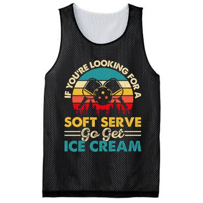 Vintage If You Looking For A Soft Serve Pickleball Gift Mesh Reversible Basketball Jersey Tank
