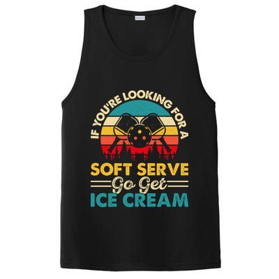Vintage If You Looking For A Soft Serve Pickleball Gift PosiCharge Competitor Tank