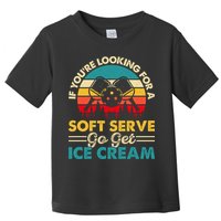 Vintage If You Looking For A Soft Serve Pickleball Gift Toddler T-Shirt