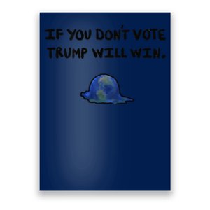 Vote! If You DonT Vote Trump Will Win. Election 2024 Poster