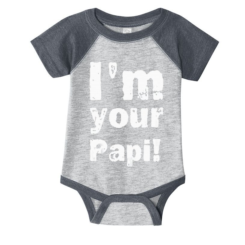 Vintage Im Your Papi Tank Top Infant Baby Jersey Bodysuit