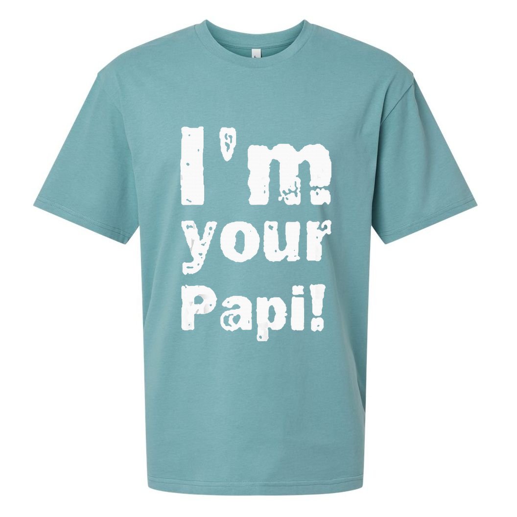 Vintage Im Your Papi Tank Top Sueded Cloud Jersey T-Shirt