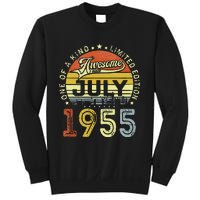 Vintage July 1955 Limited Edition 68th Bday 68 Years Old Sweatshirt