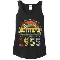 Vintage July 1955 Limited Edition 68th Bday 68 Years Old Ladies Essential Tank