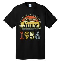 Vintage July 1956 Limited Edition 67th Bday 67 Years Old Tall T-Shirt