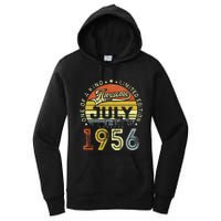 Vintage July 1956 Limited Edition 67th Bday 67 Years Old Women's Pullover Hoodie