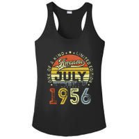 Vintage July 1956 Limited Edition 67th Bday 67 Years Old Ladies PosiCharge Competitor Racerback Tank