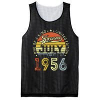 Vintage July 1956 Limited Edition 67th Bday 67 Years Old Mesh Reversible Basketball Jersey Tank