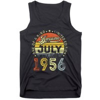 Vintage July 1956 Limited Edition 67th Bday 67 Years Old Tank Top