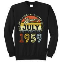 Vintage July 1959 Limited Edition 64th Bday 64 Years Old Sweatshirt