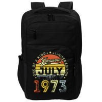 Vintage July 1973 Limited Edition 50th Bday 50 Years Old Impact Tech Backpack