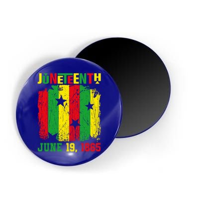 Vintage Juneteenth 1965 Freedom Black History June 19 Gift Magnet