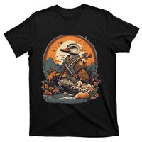 Vintage Japanese Art Samurai Duck T-Shirt