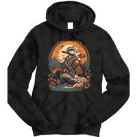 Vintage Japanese Art Samurai Duck Tie Dye Hoodie