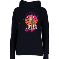 Vintage Just A Girl Who Loves Giraffes For Animal Lover Womens Funnel Neck Pullover Hood