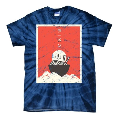 Vintage Japanese Anime Ramen Tie-Dye T-Shirt