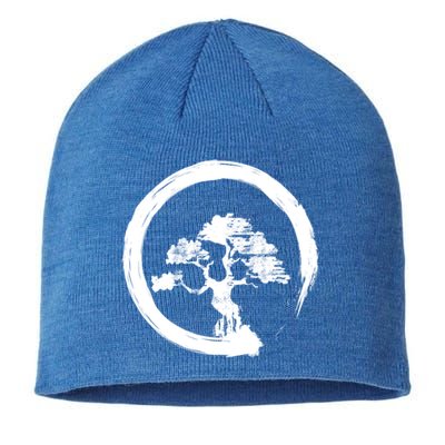 Vintage Japanese Bonsai Tree Zen Yoga Gift Sustainable Beanie