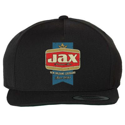 Vintage Jax Beer New Orleans 1890 Wool Snapback Cap