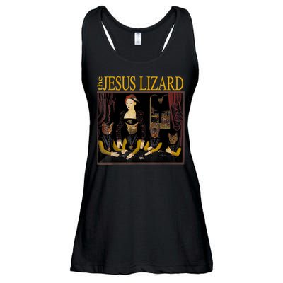 Vintage Jesus Cats Lizard Shirt Retro Limited Edition Ladies Essential Flowy Tank