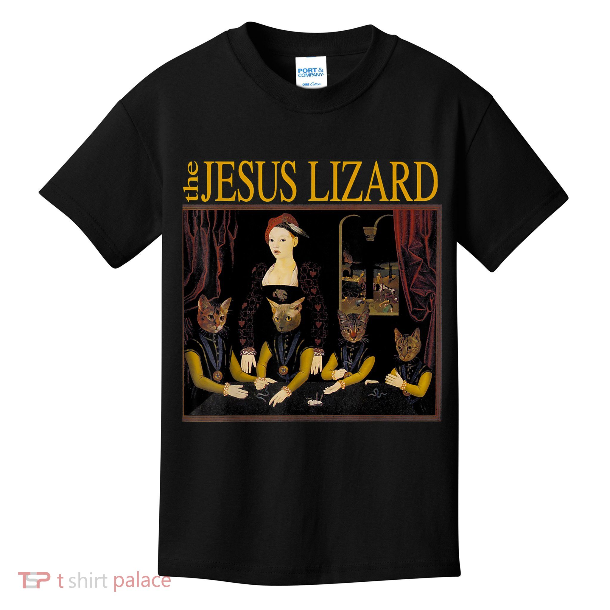 Vintage Jesus Cats Lizard Shirt Retro Limited Edition Kids T-Shirt