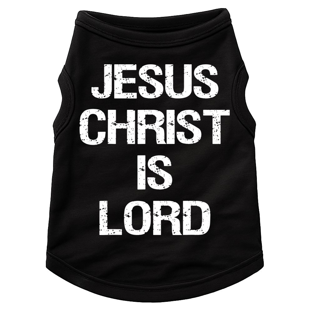 Vintage Jesus Christ Is Lord Christian Believer Doggie Tank
