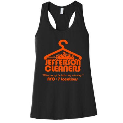 Vintage Jefferson Cleaners Women's Racerback Tank