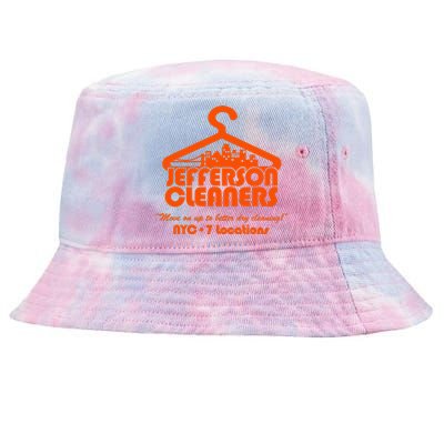 Vintage Jefferson Cleaners Tie-Dyed Bucket Hat