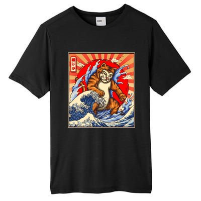 Vintage Japanese Catzilla Poster Tall Fusion ChromaSoft Performance T-Shirt