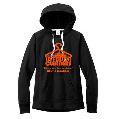 Vintage Jefferson Cleaners Women's Fleece Hoodie